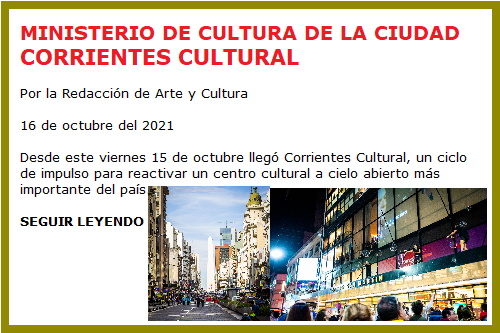 CORRIENTES CULTURAL